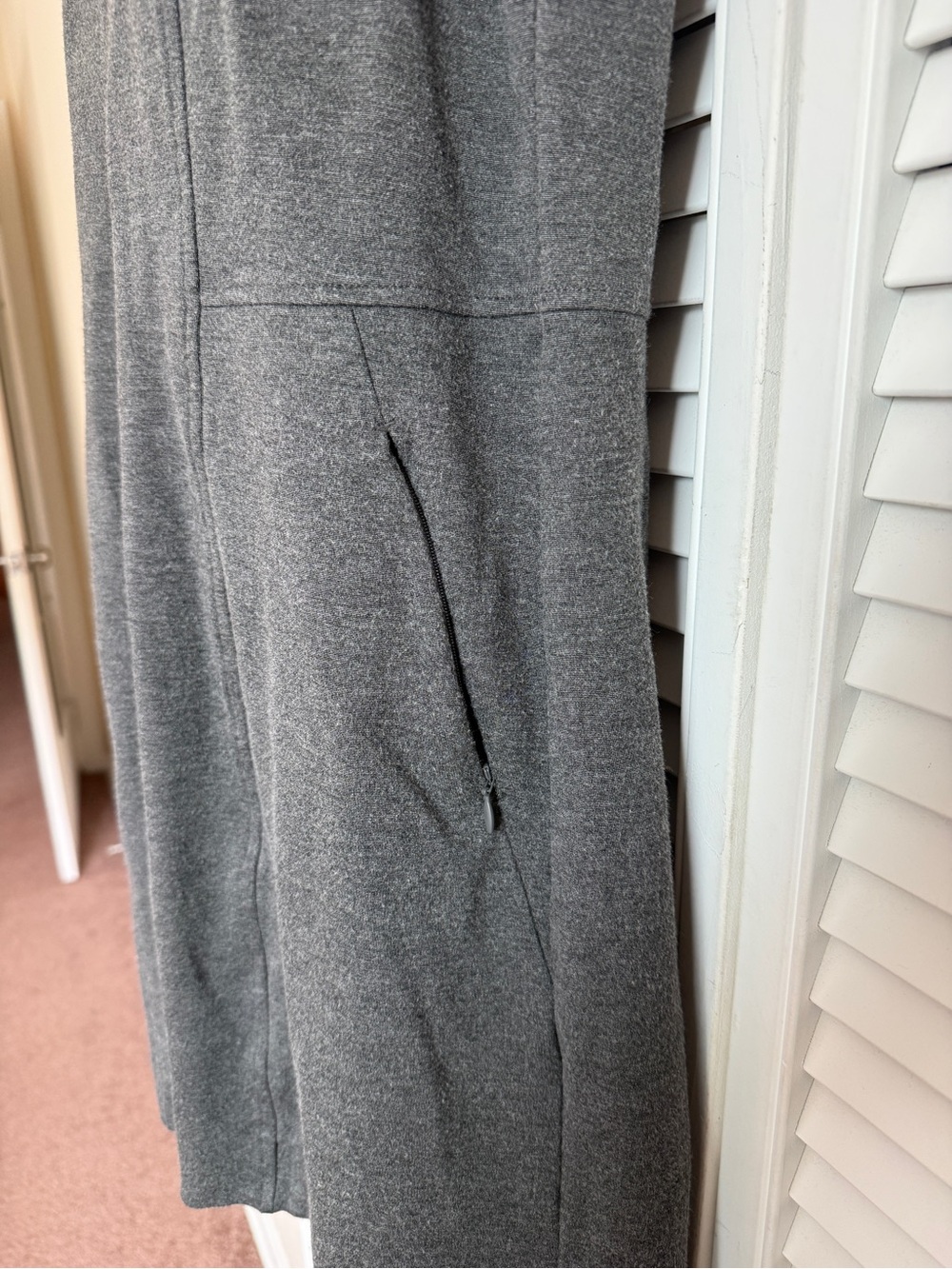 Title Nine Zip Up Dress Passport Ponte Stretch Sleeveless Large High Neck Golf - Picture 5 of 11